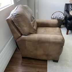 Motion Craft Reclining Leather Chair