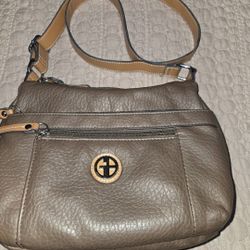 Giana Bernini Brown Crossbody Bag Purse