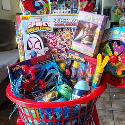 Spider-Man Easter basket