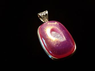 Pink pendant