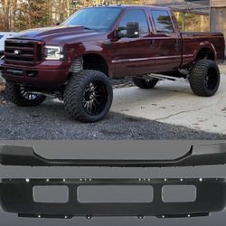 Front Bumper + Upper Bumper For Ford F250 F350 Excursion 2005 To 2007