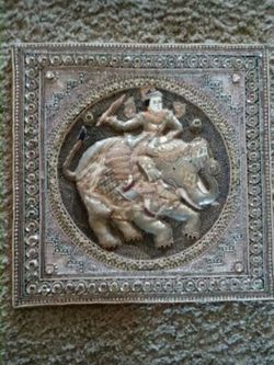 Burmese Myanmar Malaga Tapestry