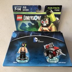 PS3 LEGO DIMENSIONS FUN PACK - (71240) - DC-“BANE” (New)