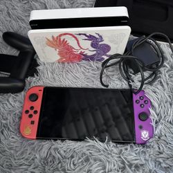 Nintendo Switch OLED Pokémon Scarlet & Violet Edition – Excellent Condition!