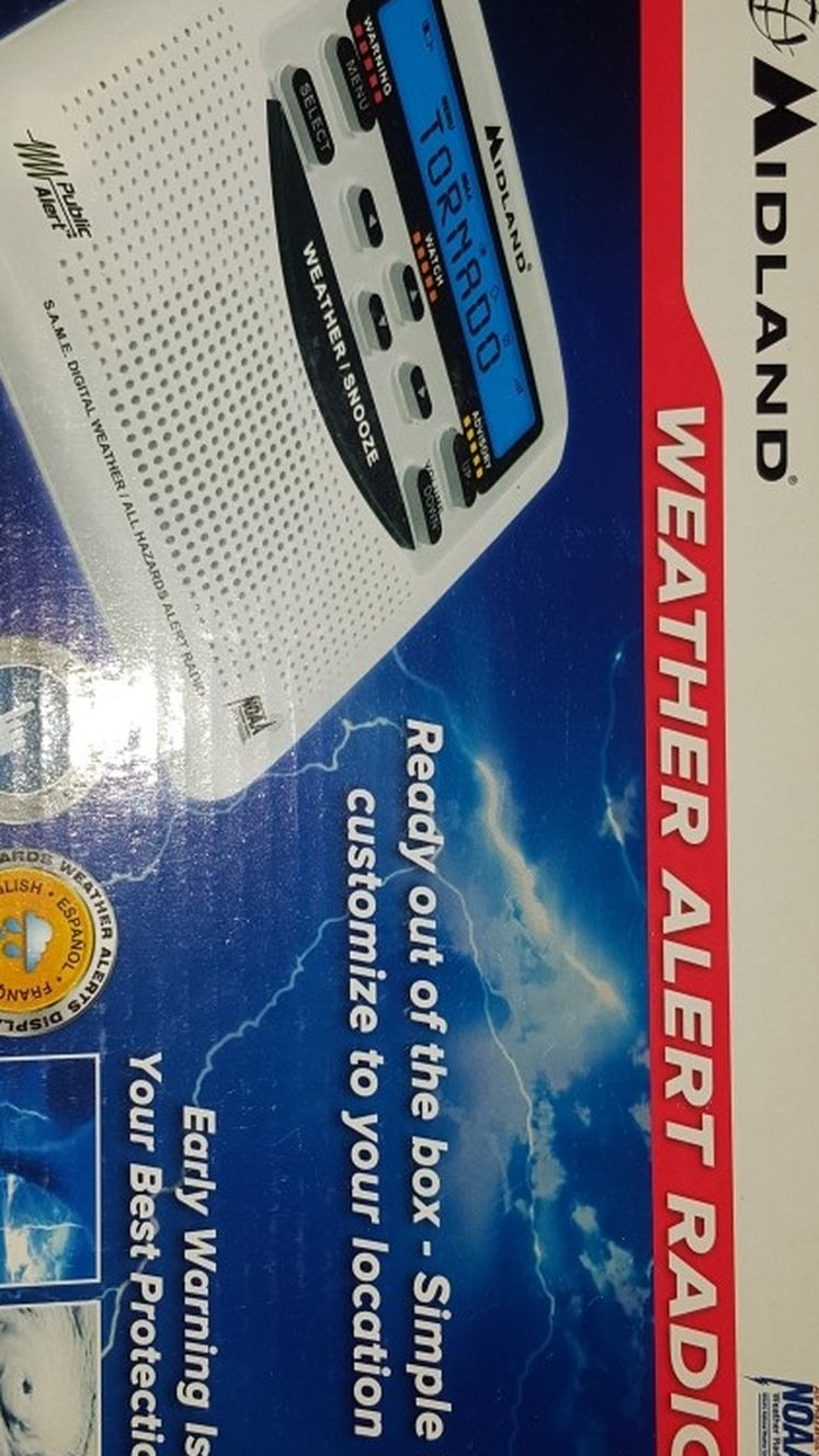 Brand New Never Used Midland Weather Alert Radio