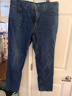Dark Wash Slim Fit Denim Jeans