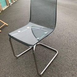 Clear Grey Plastic Chairs