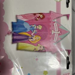 1st Birthday Princess Foil Balloon