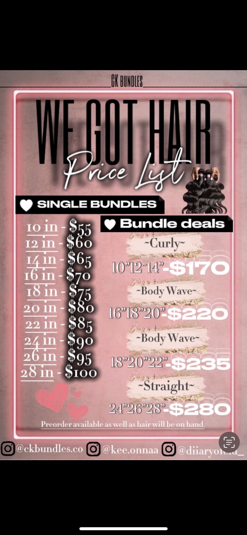 HUMAN HAIR BUNDLES 🔥