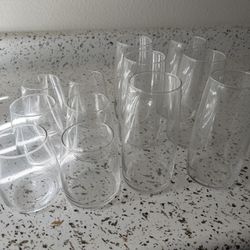 Glass Cup Set 