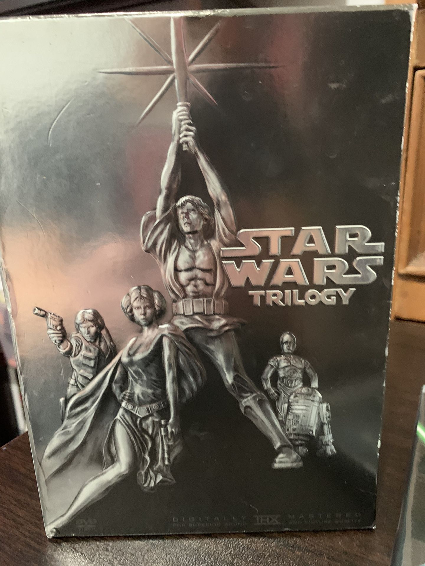 Star Wars trilogy dvd set