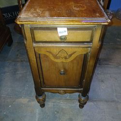 Antique Smokers End Table 