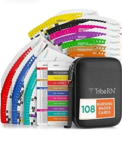 Tribe RN Nursing Cards NWOT