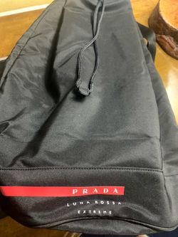 Brand New Black Prada Sport Nylon Bucket Bag