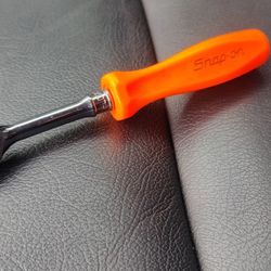 orange snap-on ratchet quarter inch