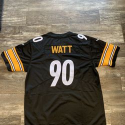SHIPPING ONLY TJ WATT (sizes Below) black classic Pittsburgh Steelers football jersey