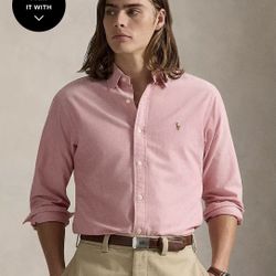 Polo Ralph Lauren Men's Classic-Fit Gingham Oxford Shirt Size L