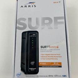 Xfinity Comcast Arris SBG10 wifi modem in latest supporting list 