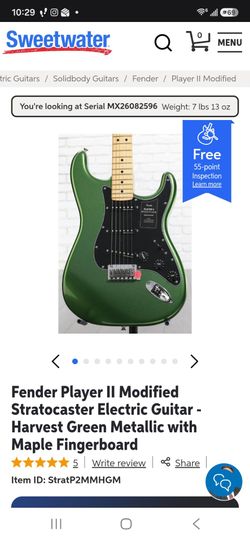 Fender player 2