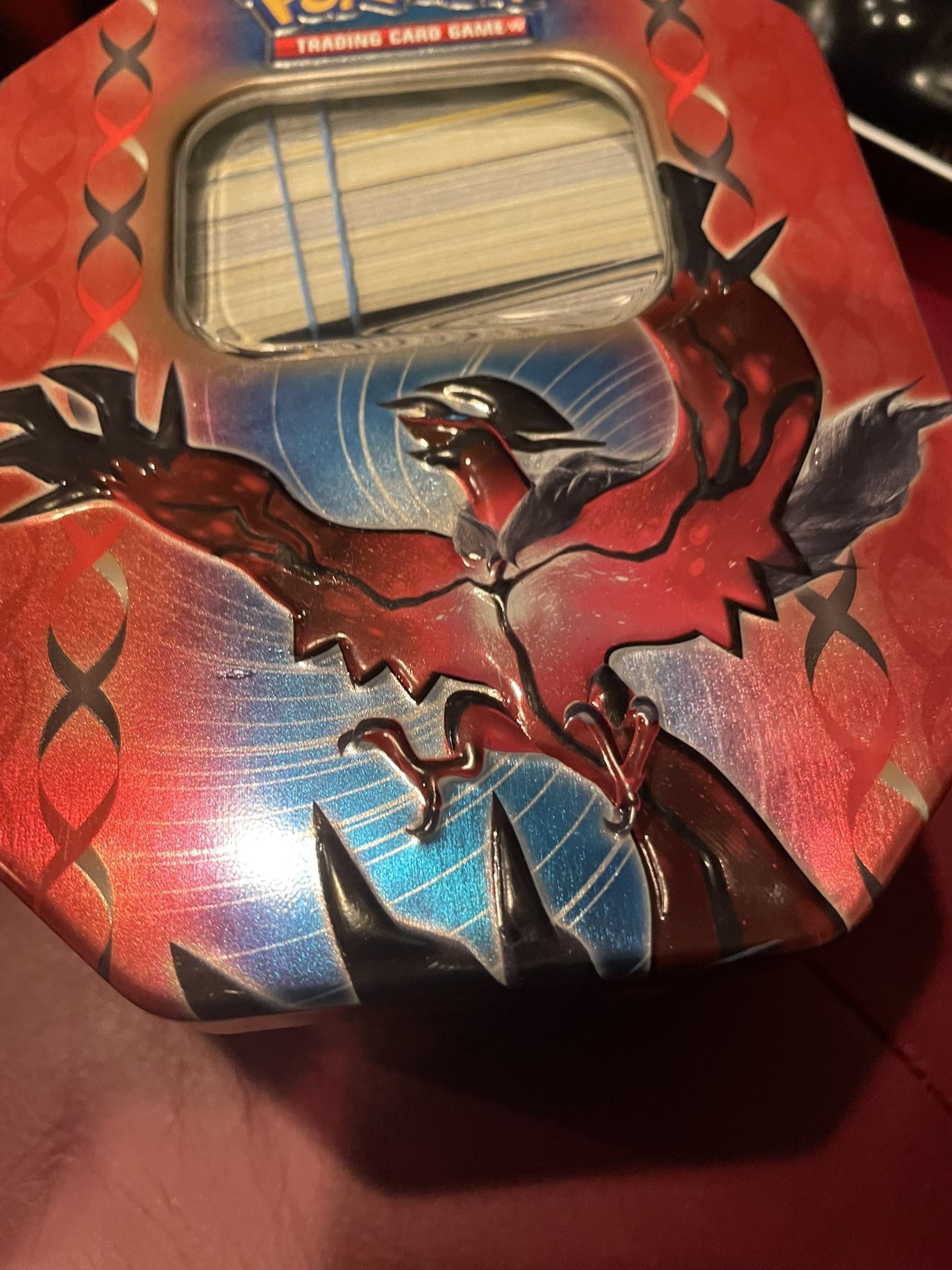 350+ Pokemon Cards With Container