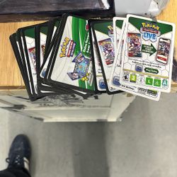 Pokemon Live Unscanned QR Codes 