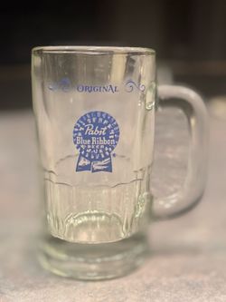 Vintage Pabst Blue Ribbion Beer Mug