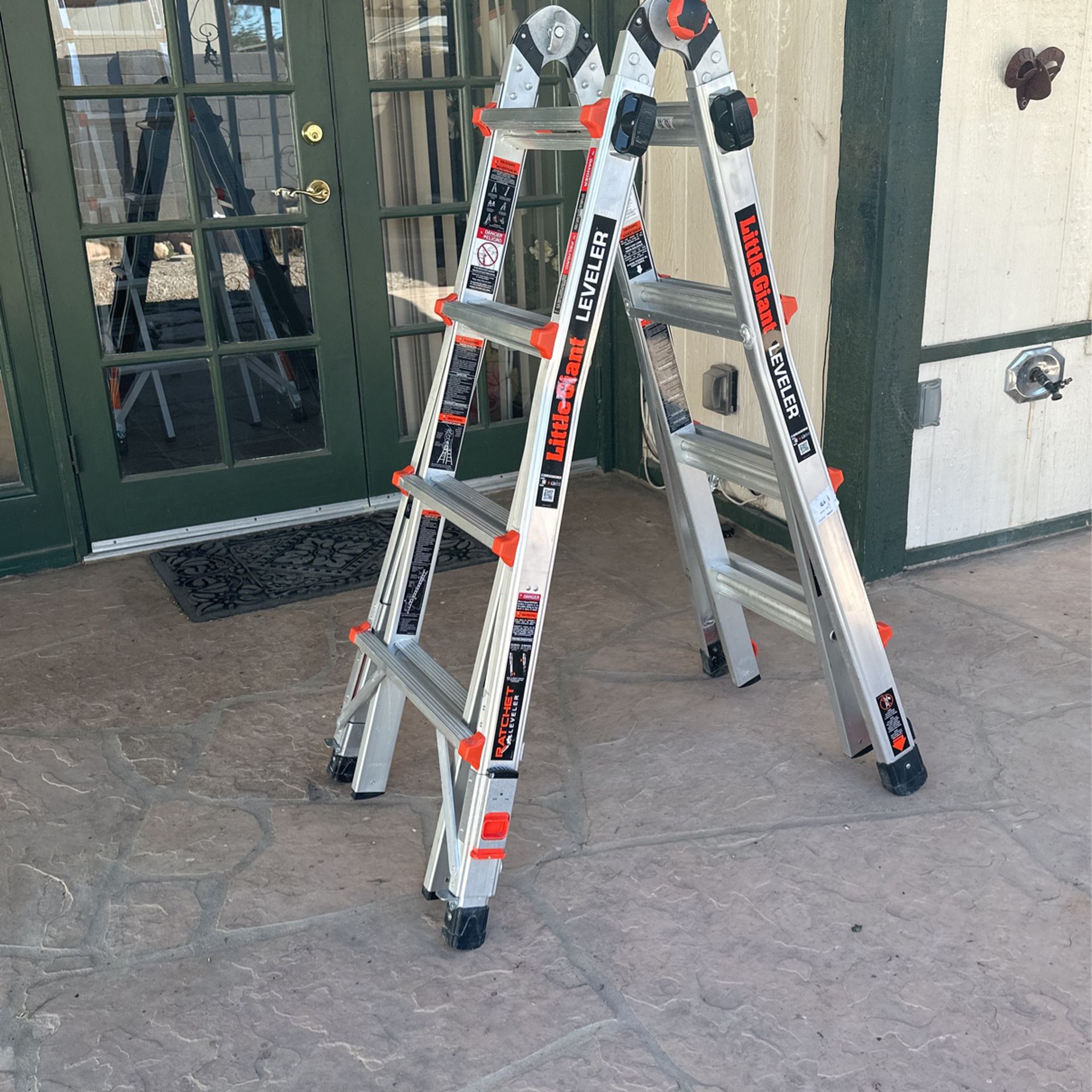 Little Giant Leveler Multi-Position 18 Foot Ladder