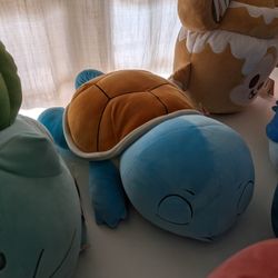 Sleeping Squirtle Plush