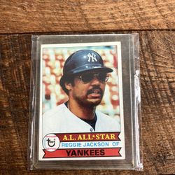1979 Reggie Jackson Card