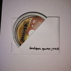 Deadpool Game Disc Ps3
