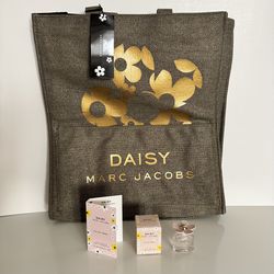 MARC JACOBS DAISY FRAGRANCE TOTE & EDT Sample