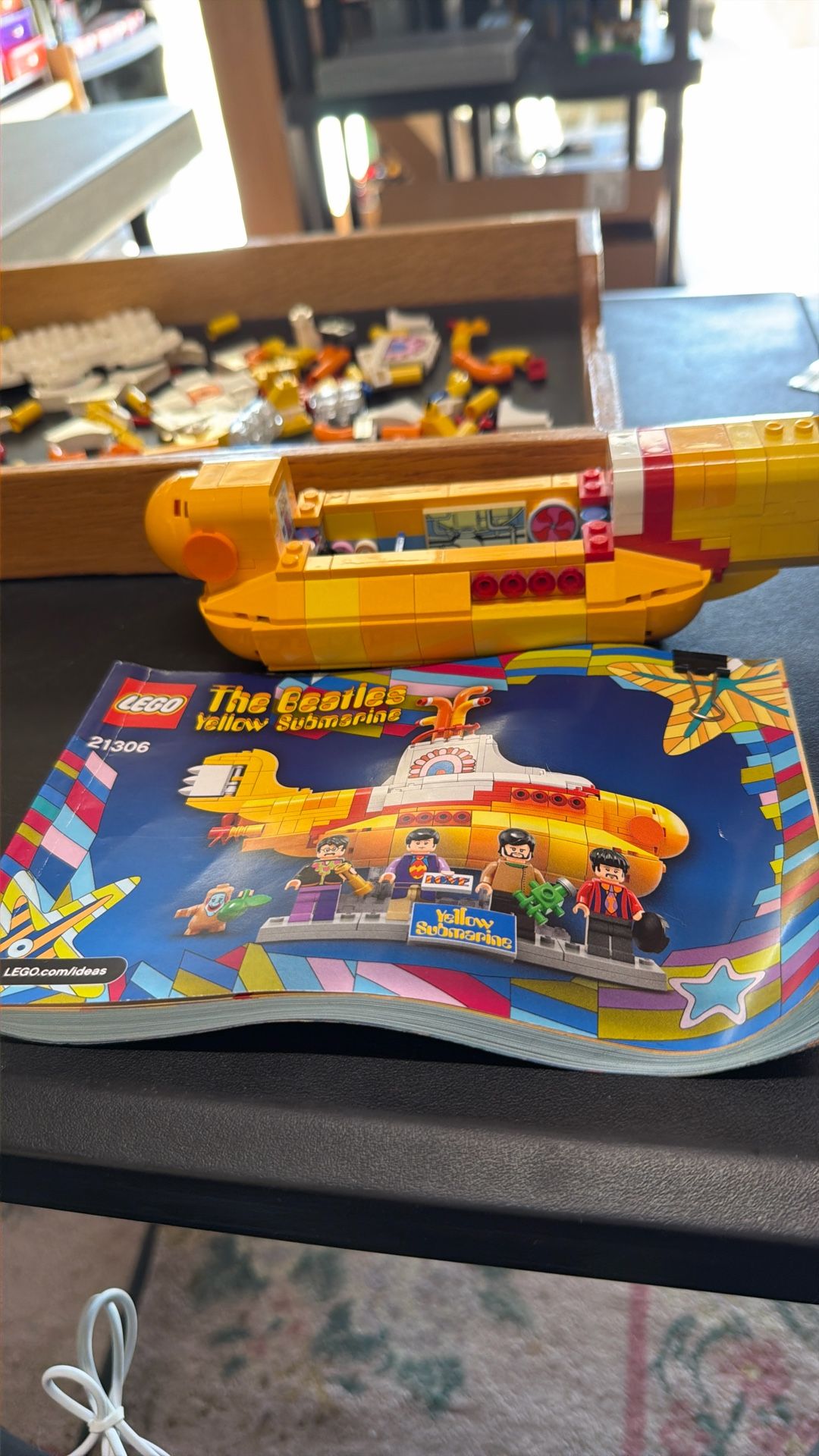 Pieces From Lego Beatles Yellow Submarine Set