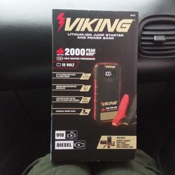 Viking jump starter and power bank
