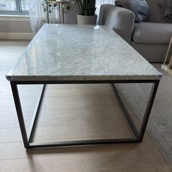 Real Marble Coffee Table – Excellent Condition