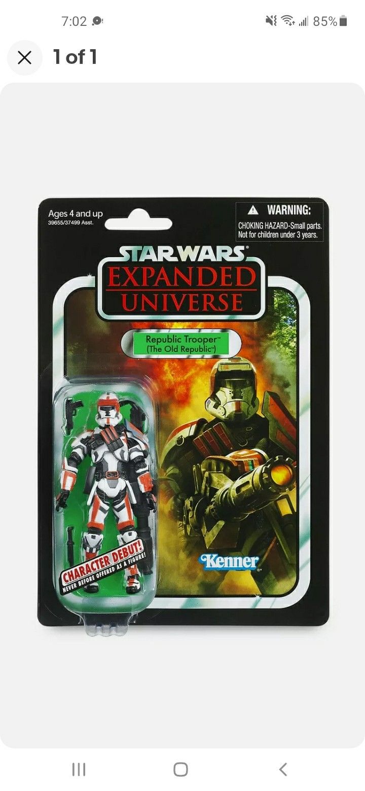 Star Wars The Vintage Collection Republic Trooper Action Figure