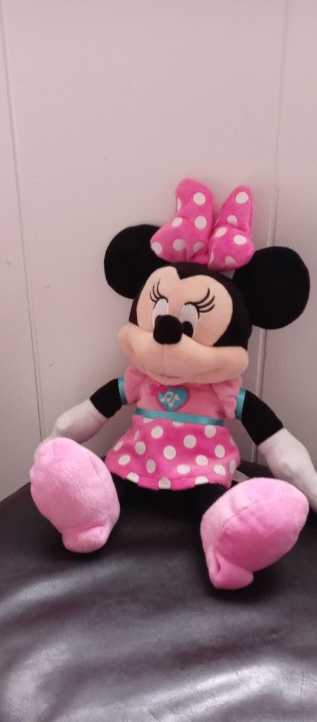 Disney light up sing along minnie mouse