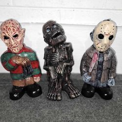 Horror Character Gnome Statues  $100 