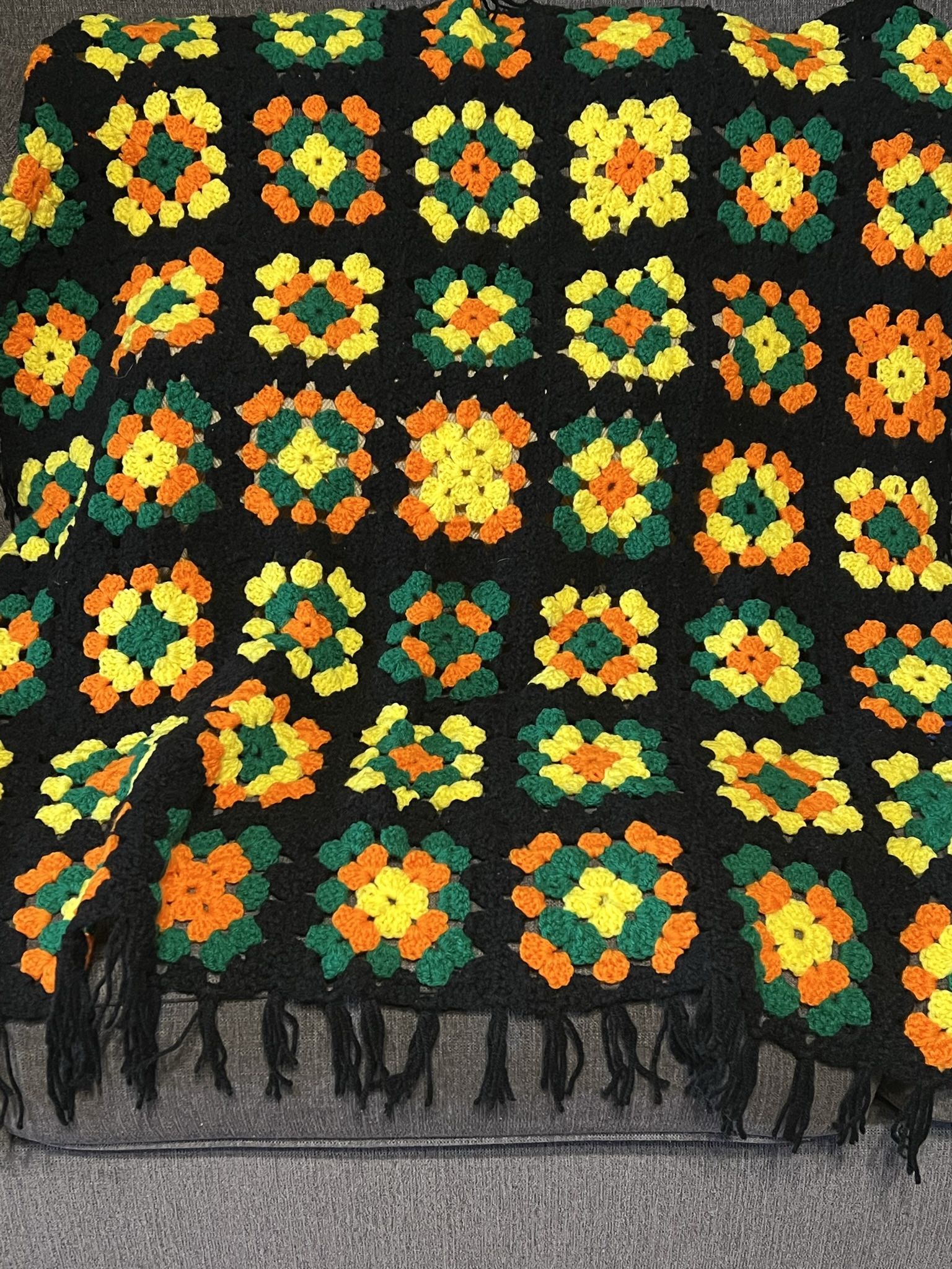 Brand New Hand Made Crochet Blanket
