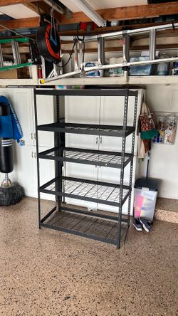 Garage Storage Shelves -$20