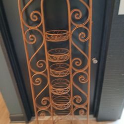 Iron Plant Partition /yard Art