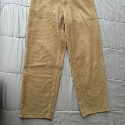 Empyre beige corduroy pants size 30x30