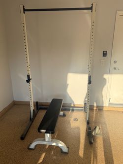 Squat Rack and Bench