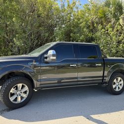 2015 FORD F-150 PLATINUM 4WD *CLEAN FL TITLE*CLEAN CARFAX*FINANCING FL  151,000 MILES*  TWO OWNER  CLEAN FLORIDA TITLE  CLEAN CARFAX  WARRANTY AVAILAB