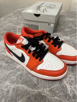 Nike Air Jordan 1 Low OG Starfish size 7Y