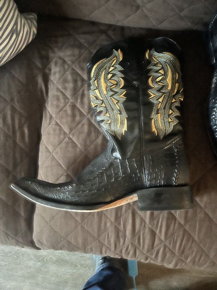 Authentic Alligator Boots