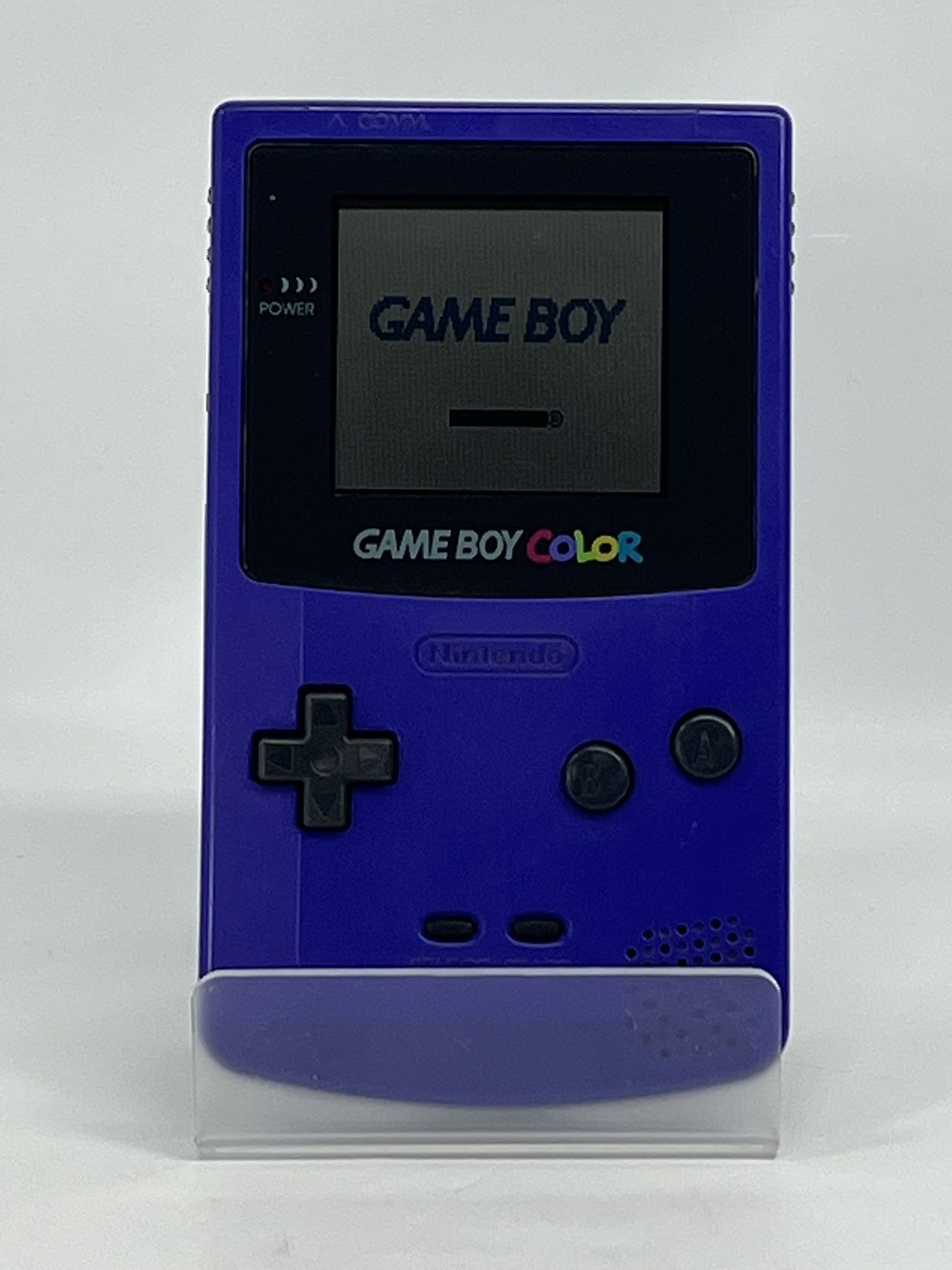 Nintendo GameBoy Color Grape Purple CGB-001 Handheld Console