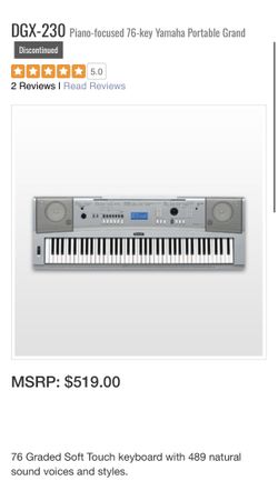 Yamaha DGX 230