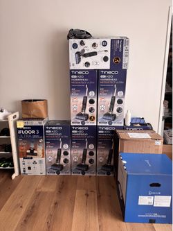 Tineco GO H20 Hammerhead MessDetect Ultra, iFloor 3 Ultra, and Ecovacs Deebot Neo+