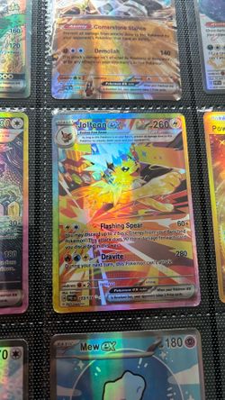Pokémon Cards Jolteon Ex Holofoil