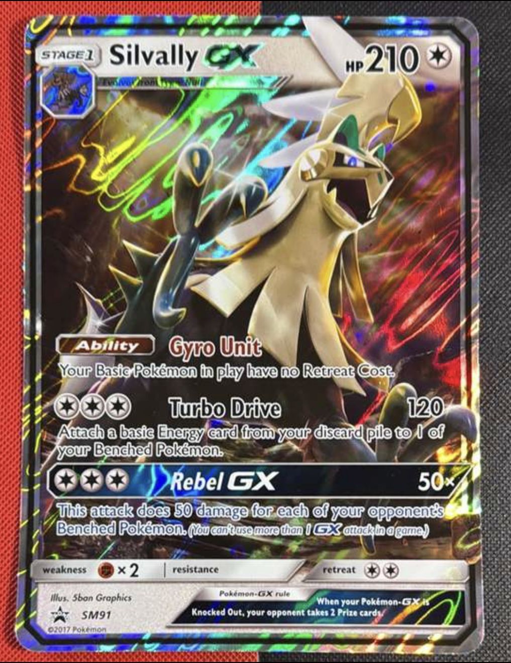 Jumbo Cards #SM91 Silvally GX 